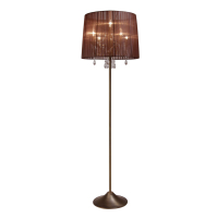 LAMPE SUR PIED \"Organza\" Marron - SOMPEX - Luminaire vu dans 