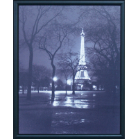 TABLEAU LUMINEUX DECORATIF "Tour Eiffel" Paris - Décoration murale