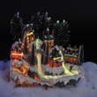 MAISONS - VILLAGES LUMINEUX DE NOËL ANIMES - FIBRES OPTIQUES & LEDS