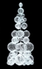 SAPIN-ARBRE DE NOEL LUMINEUX 3D "Sphères" - Hauteur 5 m - Décoration fêtes de Noël