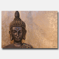 TABLEAU DECO \"Bouddha\" - Art numérique - Décoration murale