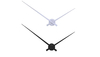 HORLOGE MURALE ORIGINALE DESIGN "Arrow" - NEXTIME - DECORATION D'INERIEUR