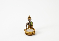 AMBIANCE ZEN "Bougeoir bouddha" Lot de x3