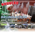 ENSEMBLE KIT DE BRUMISATION 6 METRES + EXTENSION 3 M + LOT X5 BUSES ORIENTABLES + TEMPORISATEUR