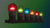 LOT PACK 10 AMPOULES LEDS MULTICOLORE B22 - USAGE EXTERIEUR - DECORATION FETES DE NOËL