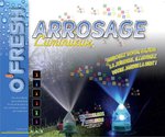 BRUMISATEUR ARROSEUR LUMINEUX A TURBINE LEDS 7 COULEURS POUR JARDIN O'FRESH