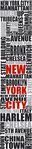 GRAND LE DECORATIF ADHESIF "New York city" - Thème Amérique - Etats-Unis - USA - Décoration murale