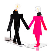 Luminaire design - Lampe à poser Moonwalkette cosmos